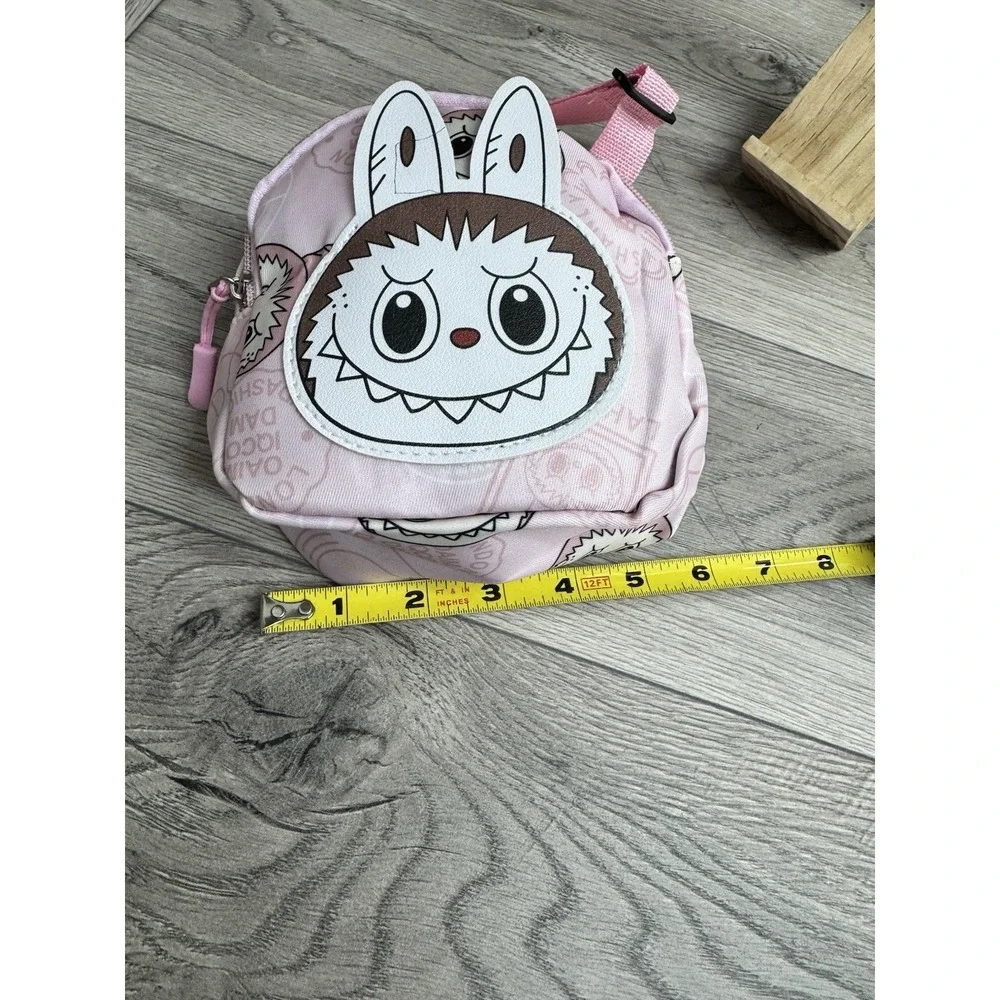Kids Cartoon Monsters  Mini Crossbody Chest Bag Monster Pink